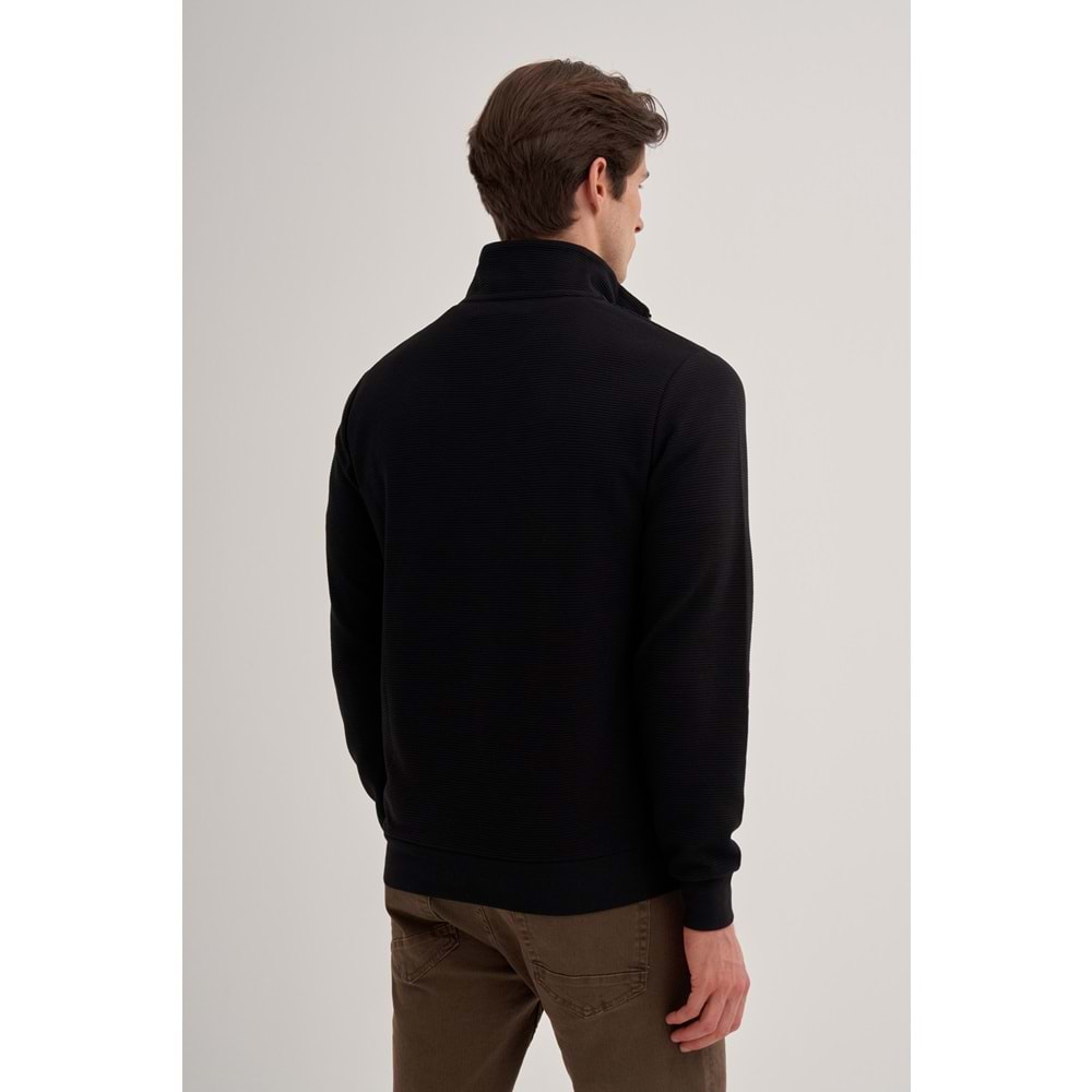CAZ 5234 OTTOMAN SWEAT - CAZADOR - 24KCEEO05234 - SİYAH - L