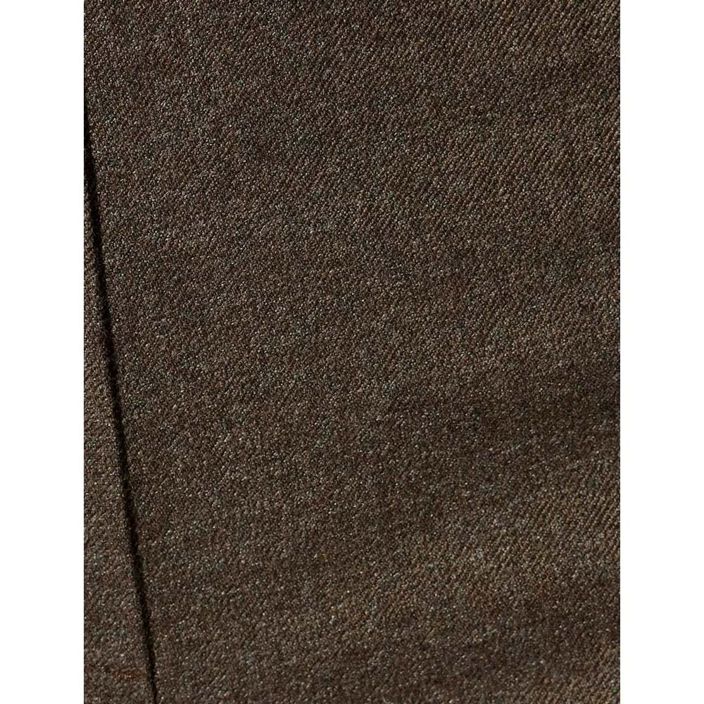 Kadın Giyim Nervürlü Kumaş Pantolon Cigarette Form 5WAK40127UW - KOTON - 5WAK40127UW - KAHVERENGİ - 34