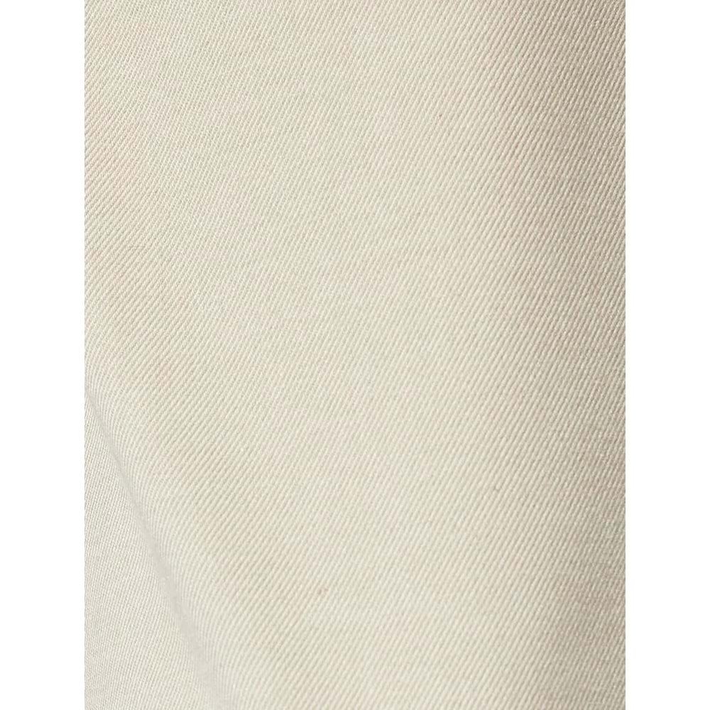 Kadın Giyim Yüksek Bel Geniş Paça Kumaş Pantolon Pile Detaylı 5WAK40148UW - KOTON - 5WAK40148UW - BEJ - 42