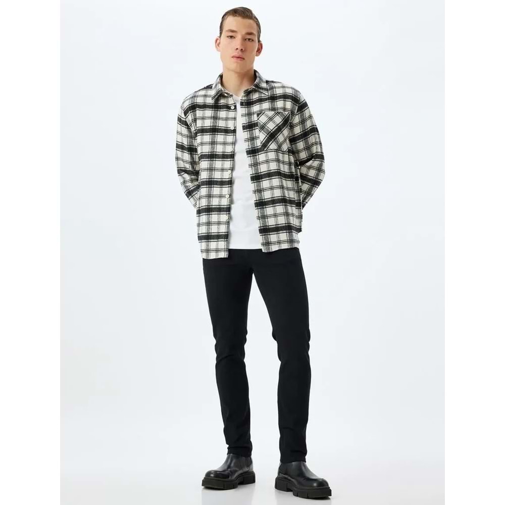 Erkek Giyim Slim Fit Kot Pantolon - Brad Jean 5WAM40137ND - KOTON - 5WAM40137ND - SİYAH - 29/30