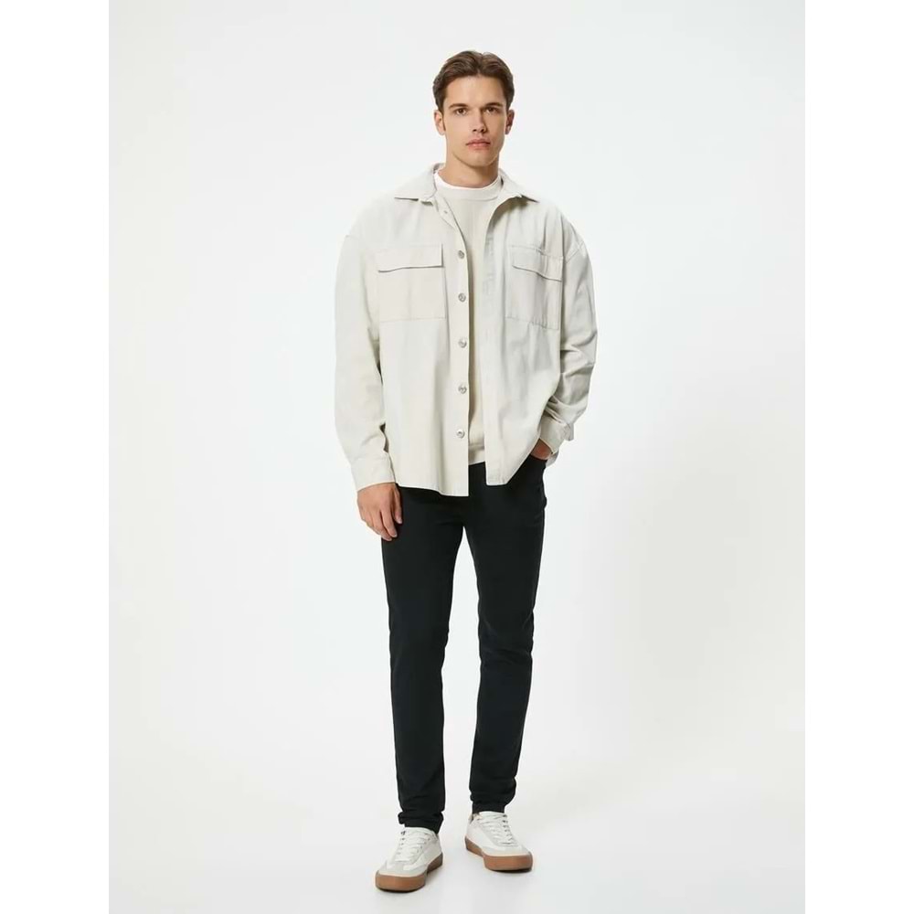 Erkek Giyim Skinny Fit Kot Pantolon - Michael Jean 5WAM40031ND - KOTON - 5WAM40031ND - SİYAH - 34/30