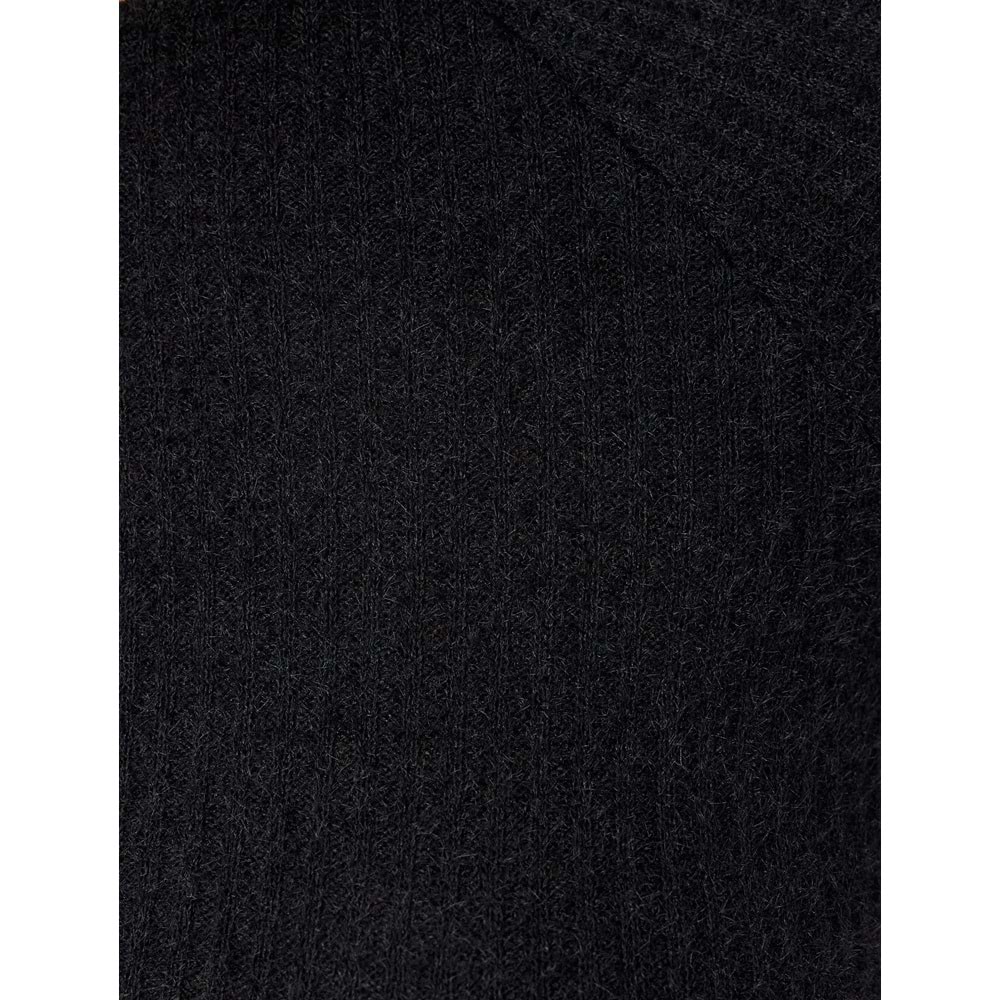 Kadın Giyim Uzun Kollu Body Crop Kayık Yaka Yumuşak Dokulu 5WAL10732IK - KOTON - 5WAL10732IK - SİYAH - S