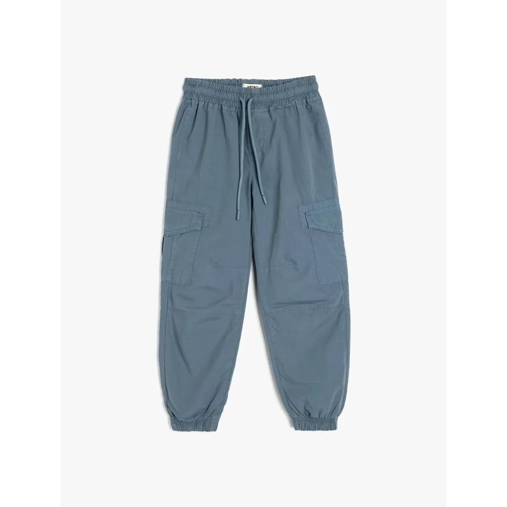 Erkek Çocuk Jogger Kargo Pantolon 5SKB40060TW - KOTON - ALTIN DESENLİ - 5-6 YAŞ