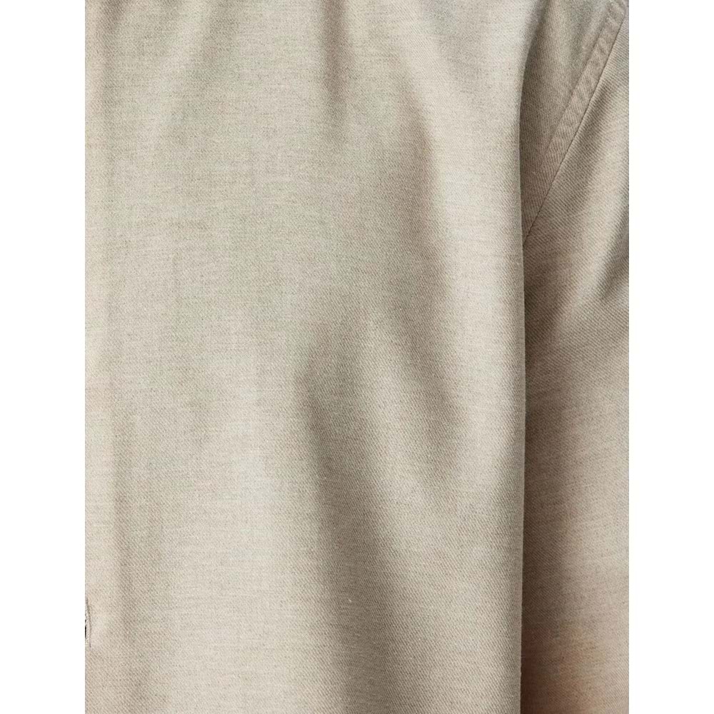 Düğmeli Yaka Klasik Slim Fit Gömlek 5SAM60054HW