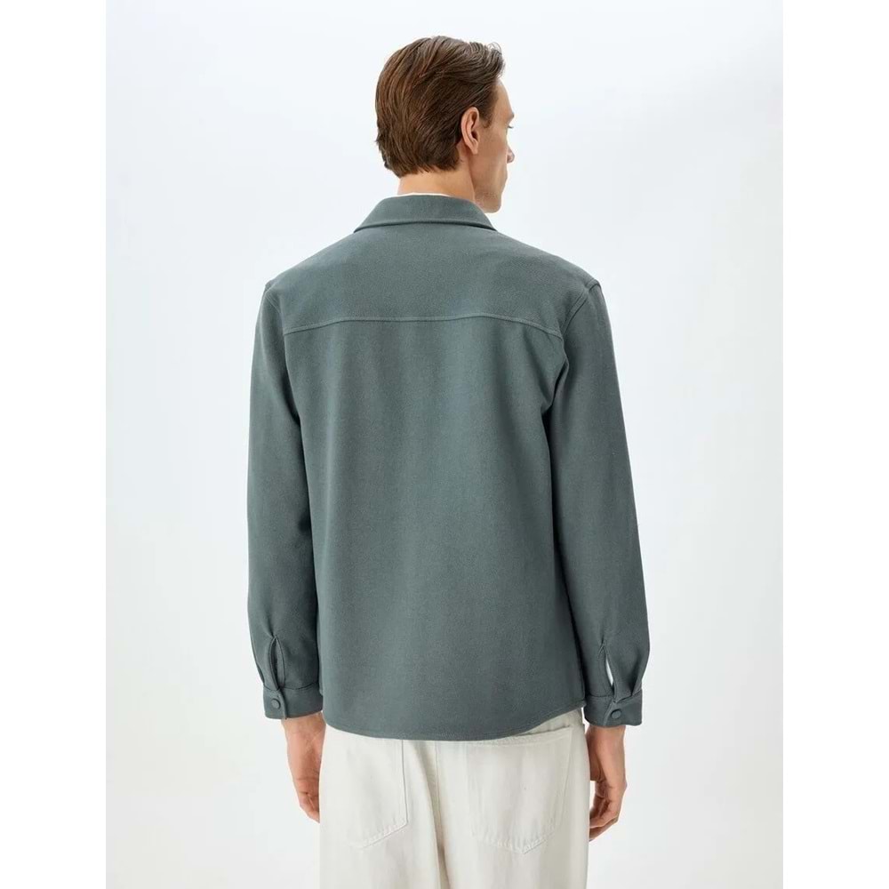 Uzun Kollu Gömlek Ceket 5SKT30003HW