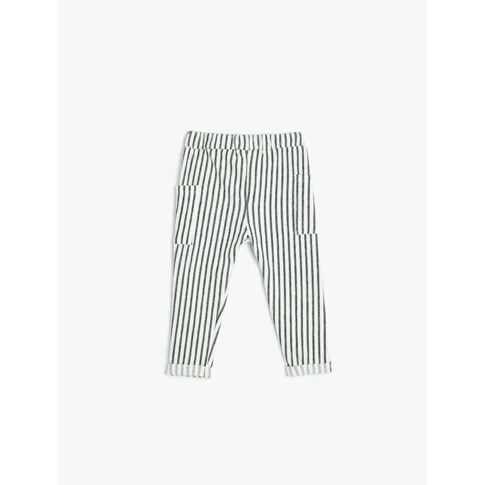 Erkek Bebek Jogger Eşofman Altı 5SMB40017TK - KOTON - LACİVERT - 4-5 YAŞ