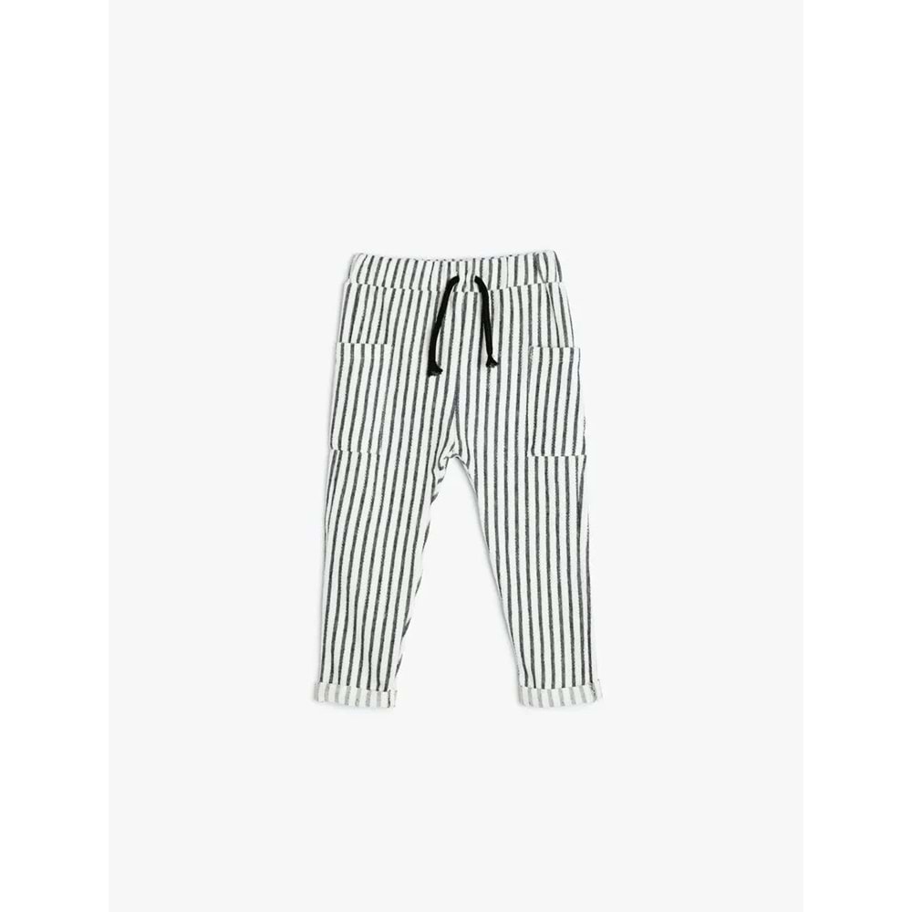 Erkek Bebek Jogger Eşofman Altı 5SMB40017TK - KOTON - LACİVERT - 4-5 YAŞ