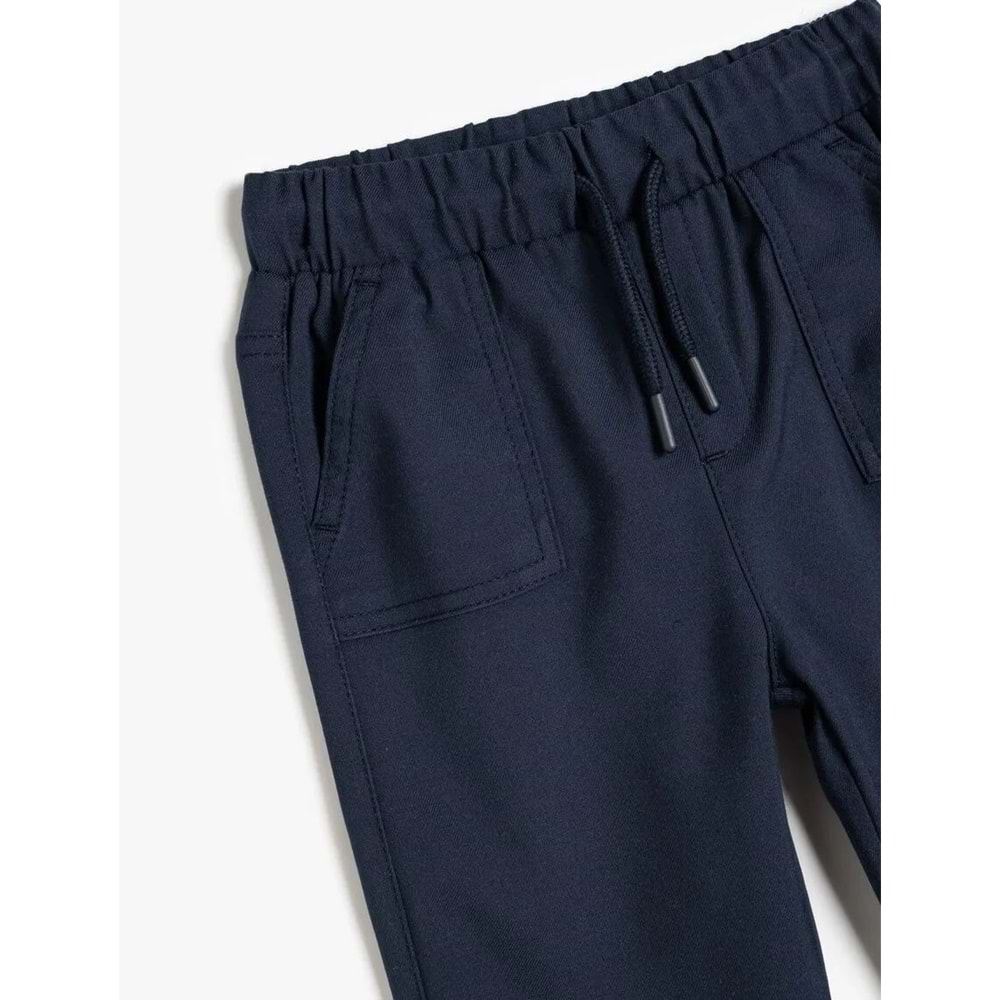 Erkek Bebek Jogger Pantolon 5SMB40033TW - KOTON - LACİVERT - 9-12 AY