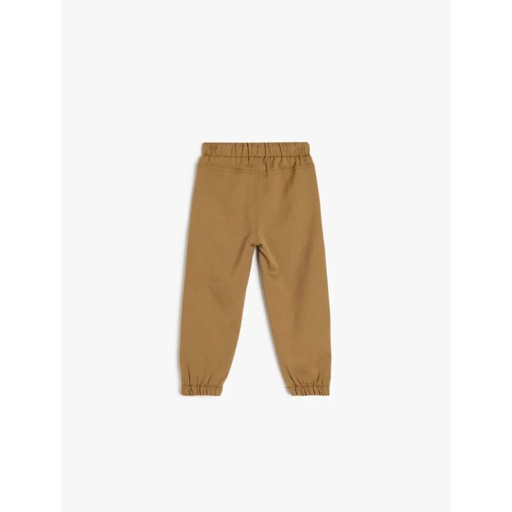 Erkek Bebek Jogger Pantolon 5SMB40033TW - KOTON - DEVE TÜYÜ - 9-12 AY