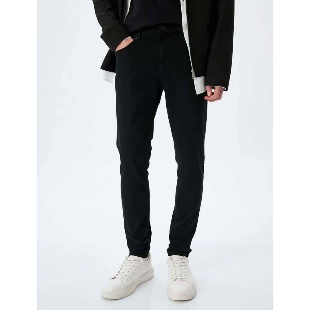 Skinny Fit Kot Pantolon - Michael Jean 5SAM40057ND