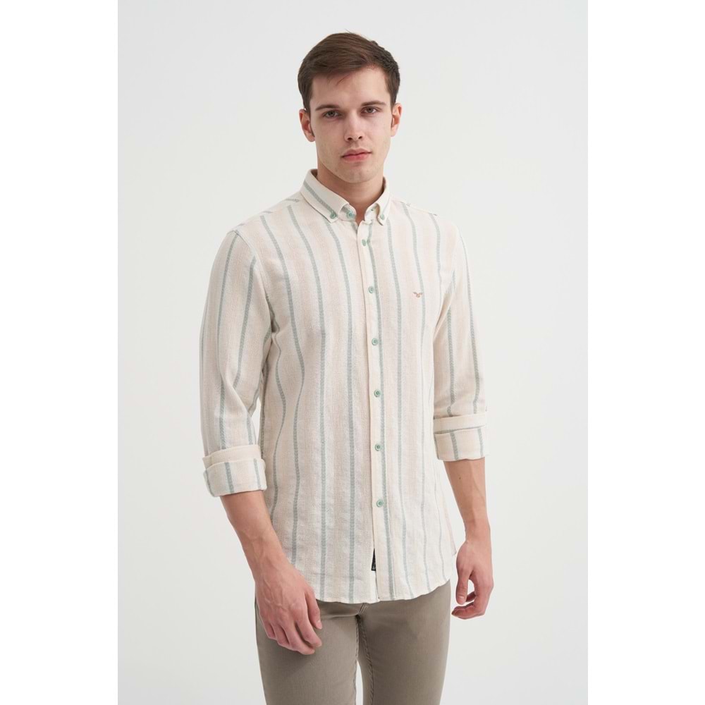 CAZ 2035 U.KOL GÖMLEK