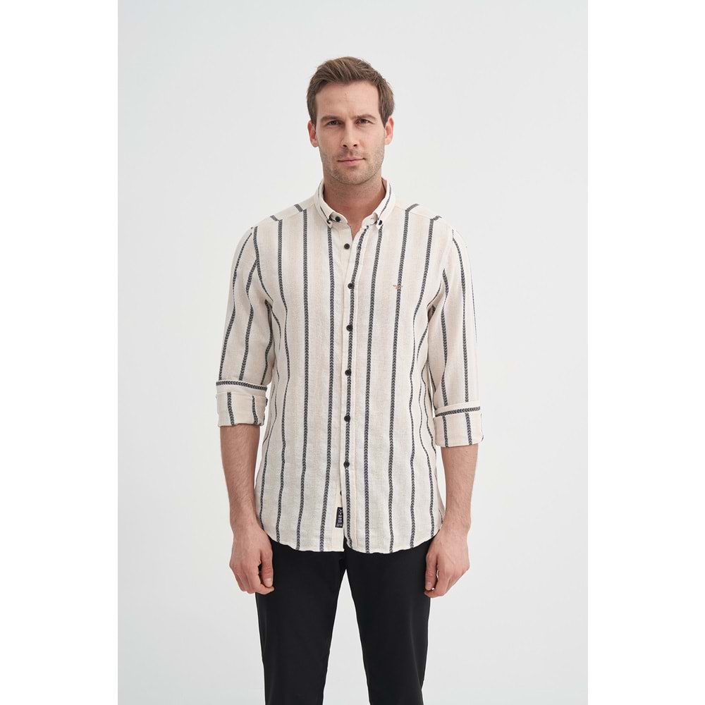 CAZ 2035 U.KOL GÖMLEK