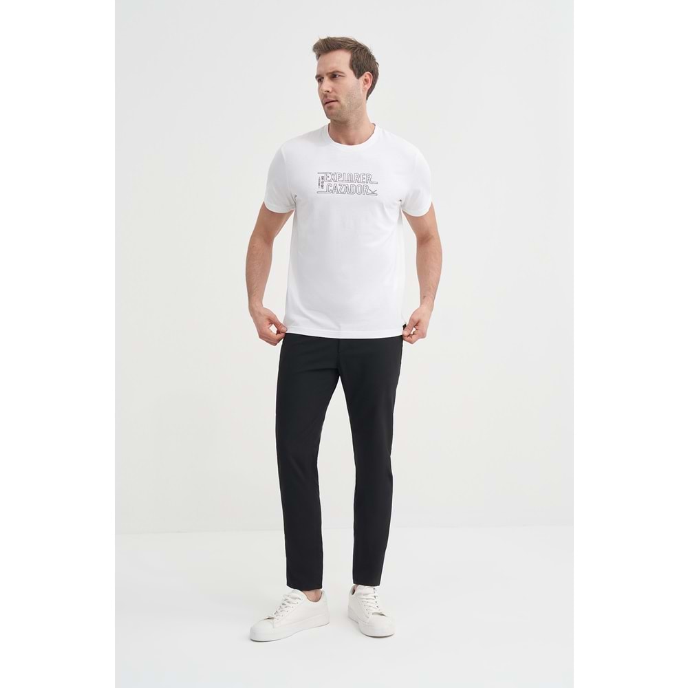 CAZ 4043 BIS YK T-SHIRT - CAZADOR - BEYAZ - XL