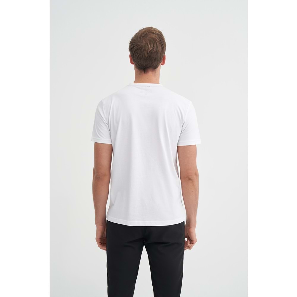 CAZ 4043 BIS YK T-SHIRT - CAZADOR - BEYAZ - XL