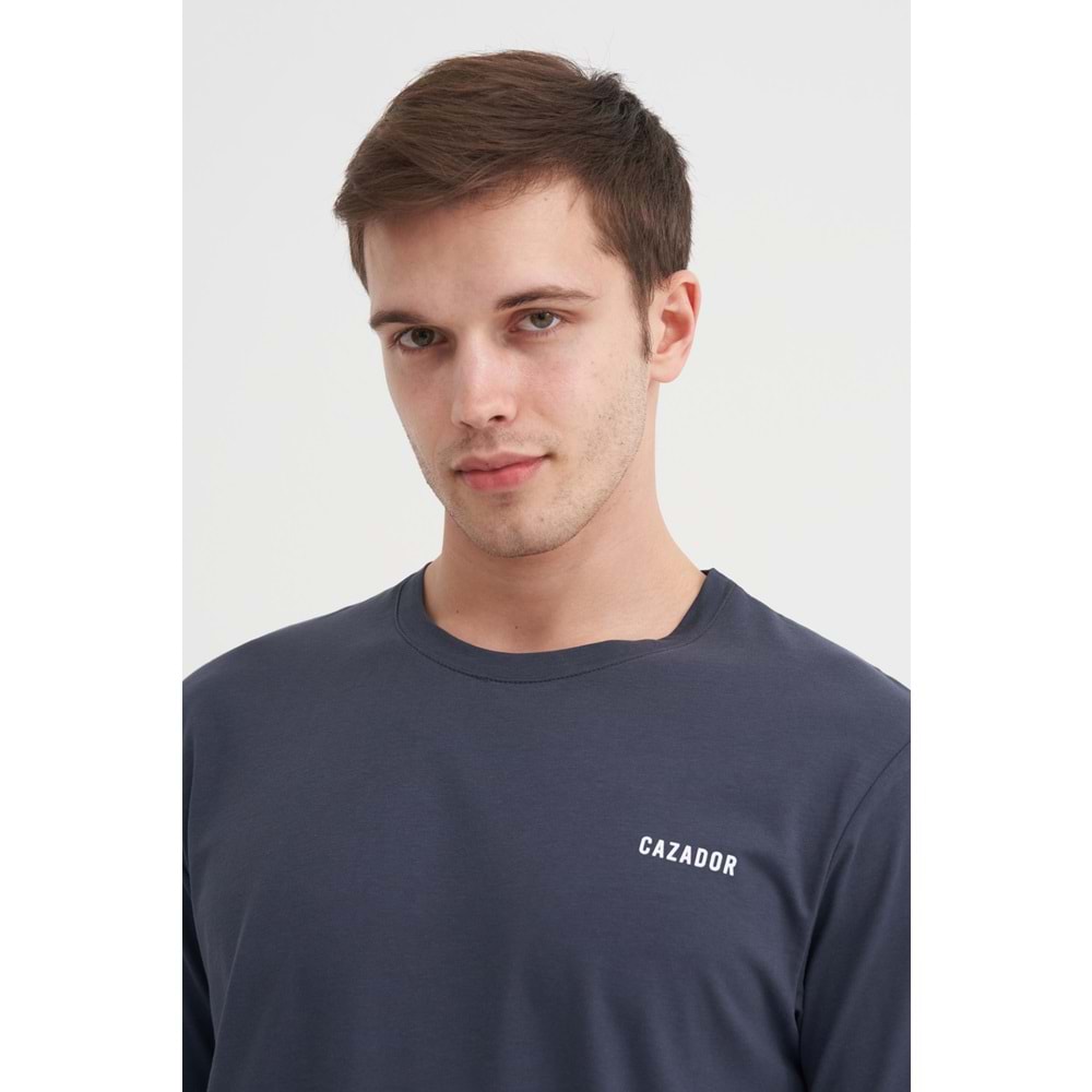 CAZ 4233 BIS YK T-SHIRT - CAZADOR - ANTRASİT - L