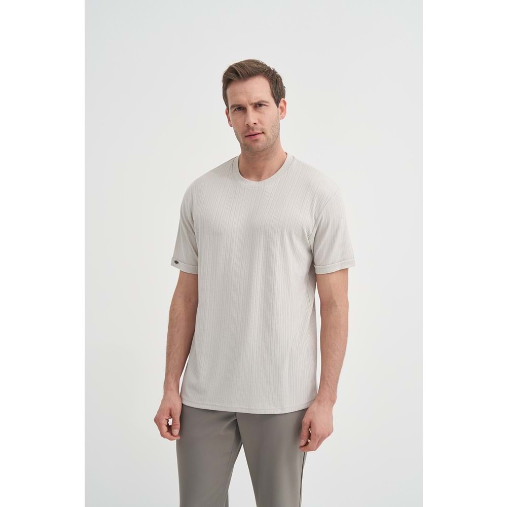 CAZ 4253 BIS YK T-SHIRT - CAZADOR - A.GRİ - XL