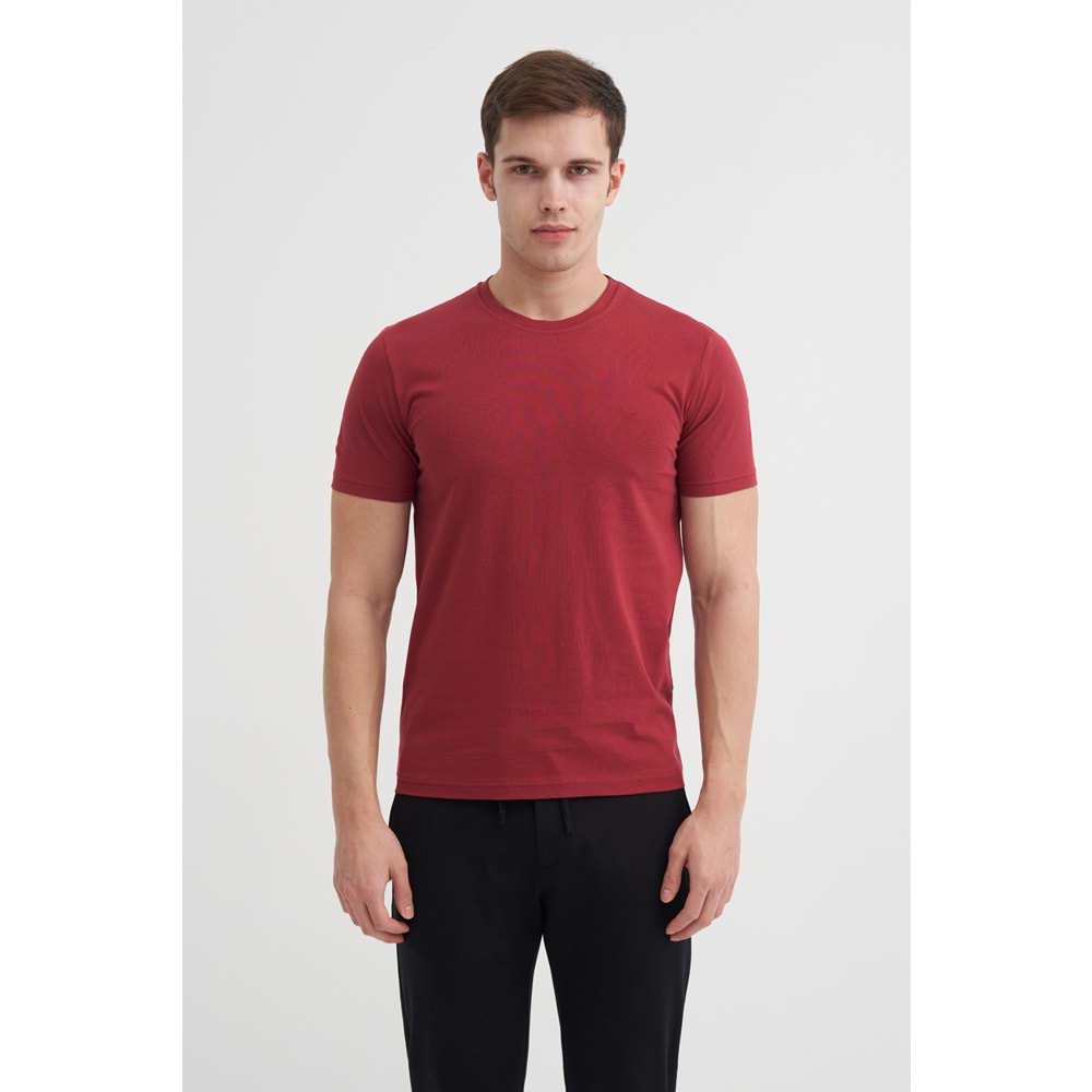 CAZ 4623 STN. BİS SÜPREM T-SHIRT - CAZADOR - BORDO - M