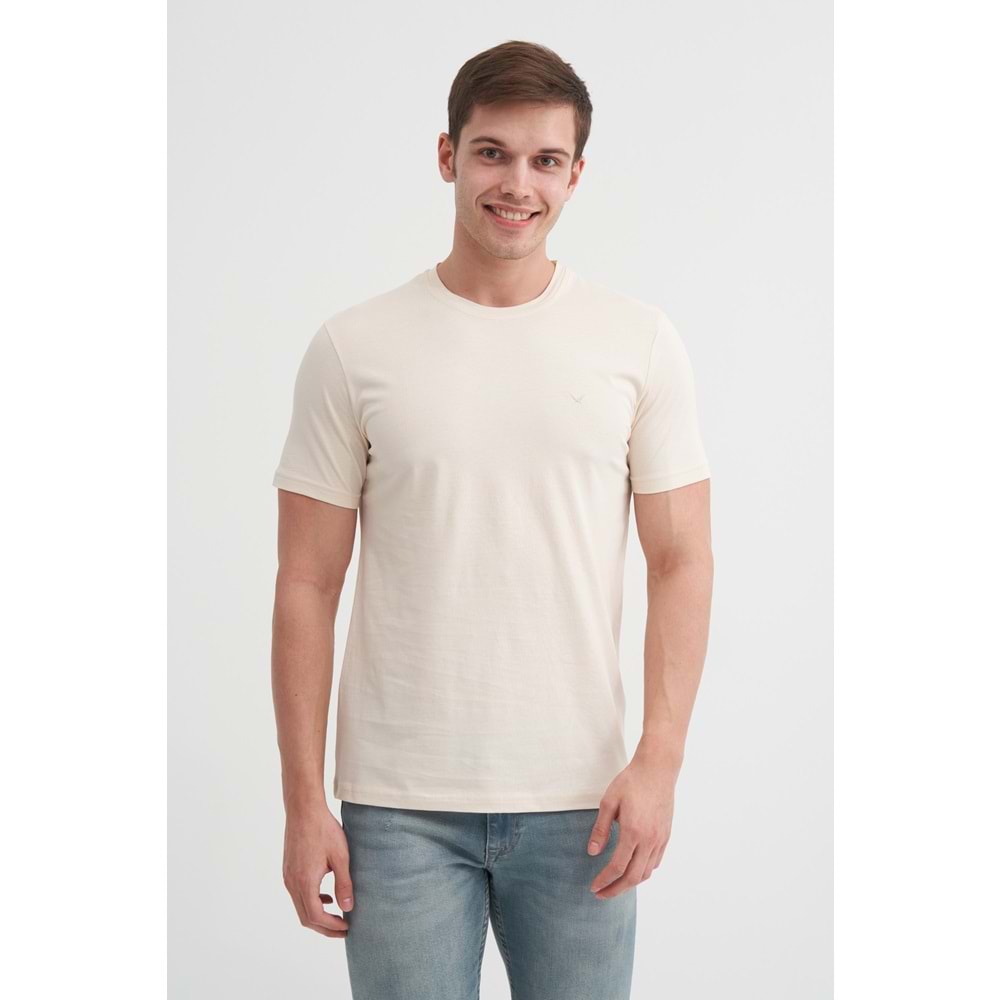 CAZ 4623 STN. BİS SÜPREM T-SHIRT - CAZADOR - BEJ - XL