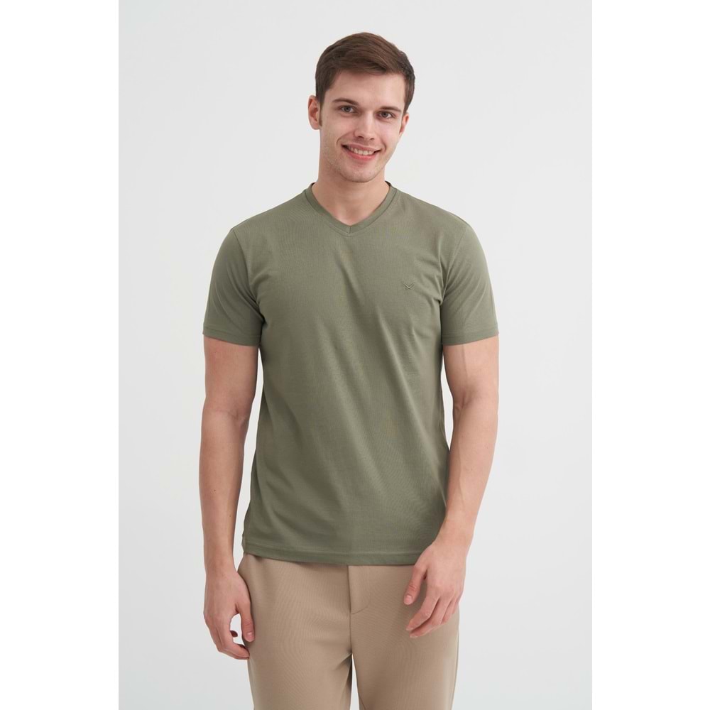 CAZ 4624 STN. V SÜPREM T-SHIRT - CAZADOR - HAKİ - M