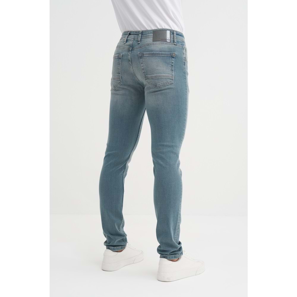 CAZ 0705 HARDEN DENIM PANTOLON - CAZADOR - LIGHT GREEN WASH - 33/32