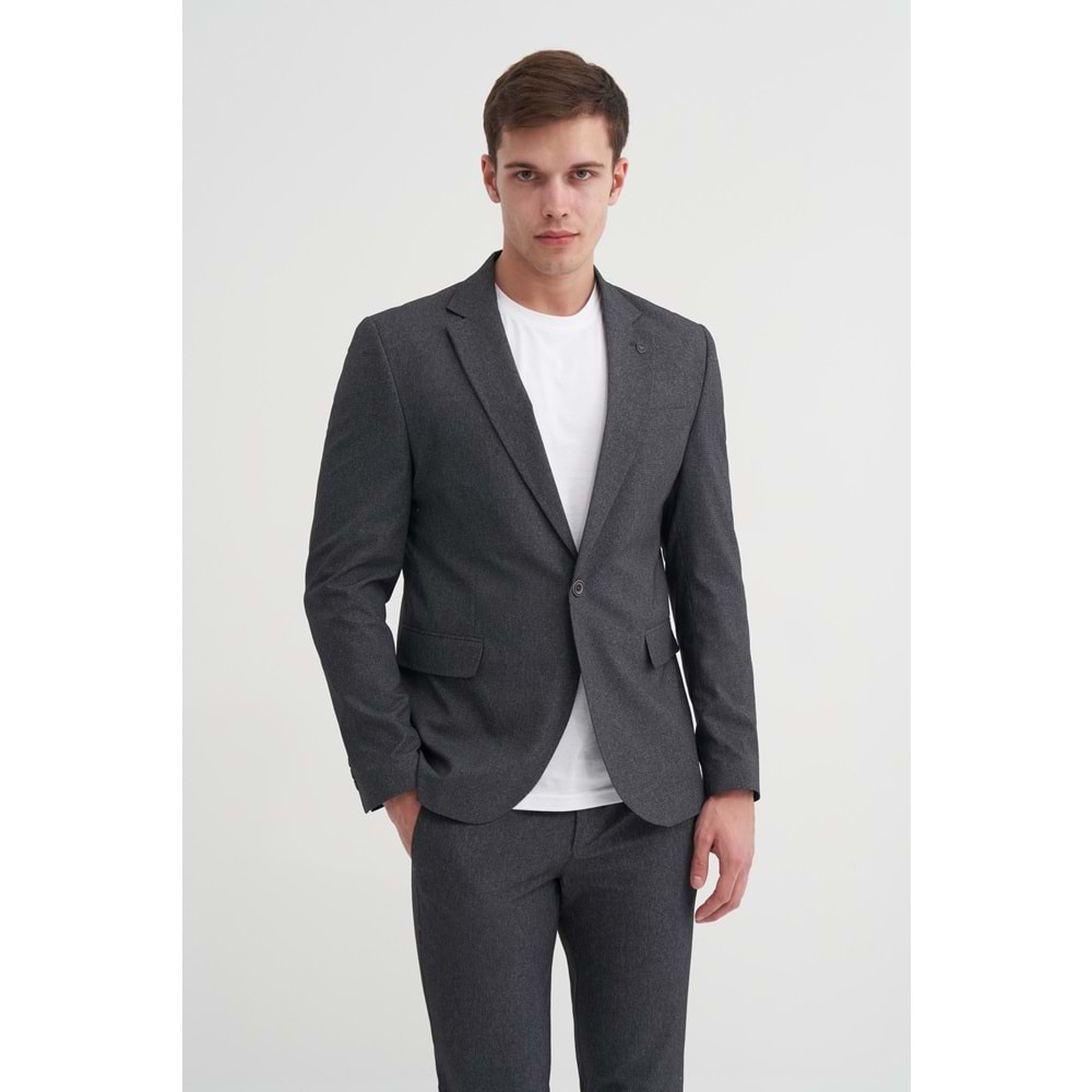 CAZ 1101 BLAZER CEKET - CAZADOR - ANTRASİT - 52