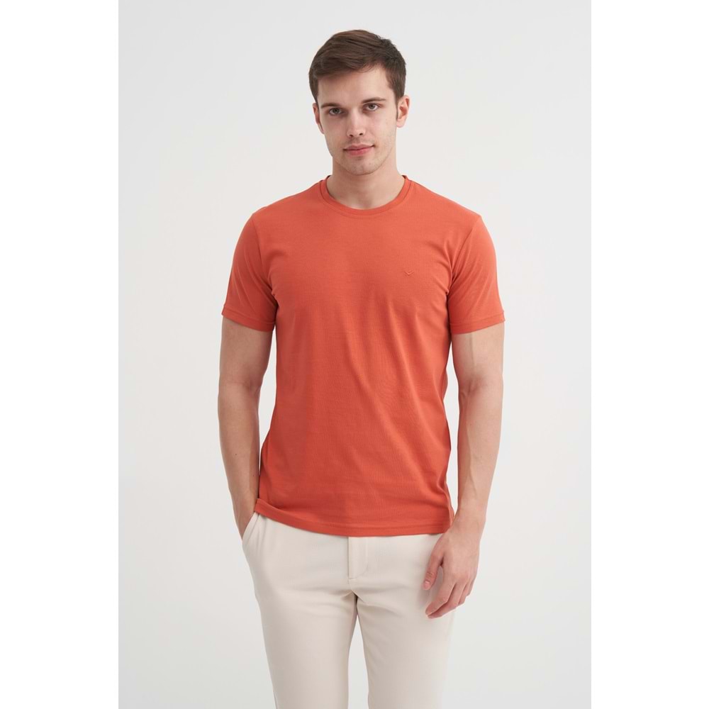 CAZ 4623 STN. BİS SÜPREM T-SHIRT - CAZADOR - KİREMİT - L