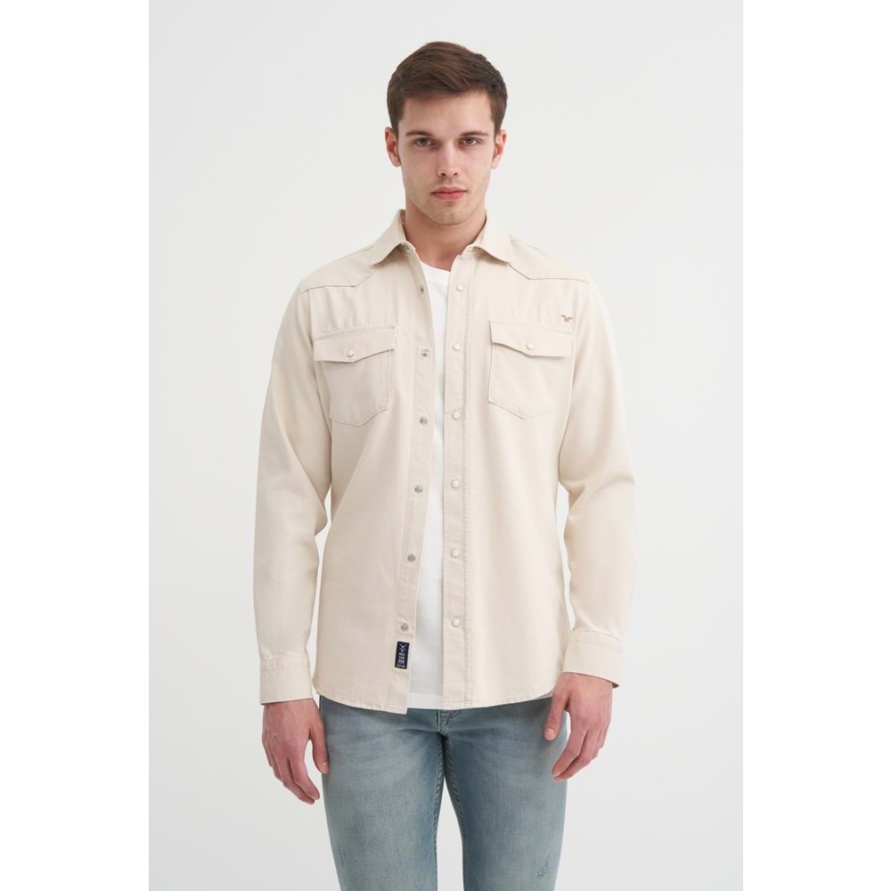 CAZ 2046 U.KOL GÖMLEK