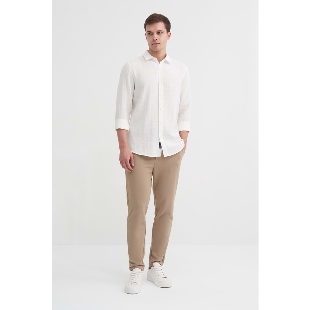 CAZ 2056 U.KOL GÖMLEK