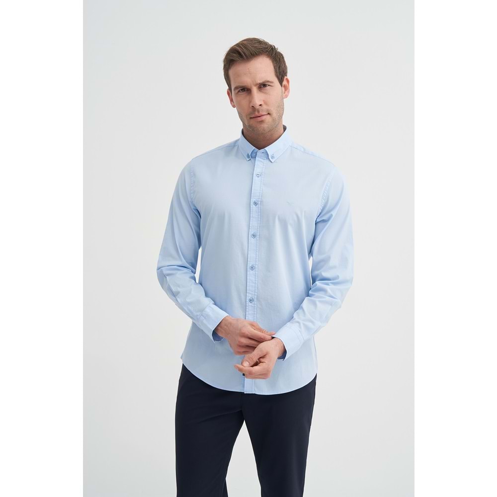 CAZ 2159 U.KOL GÖMLEK - CAZADOR - OXFORD - L