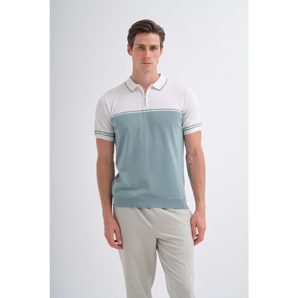 CAZ 3032 POLO YK. TRİKO T-SHIRT - CAZADOR - S.BLUE - L