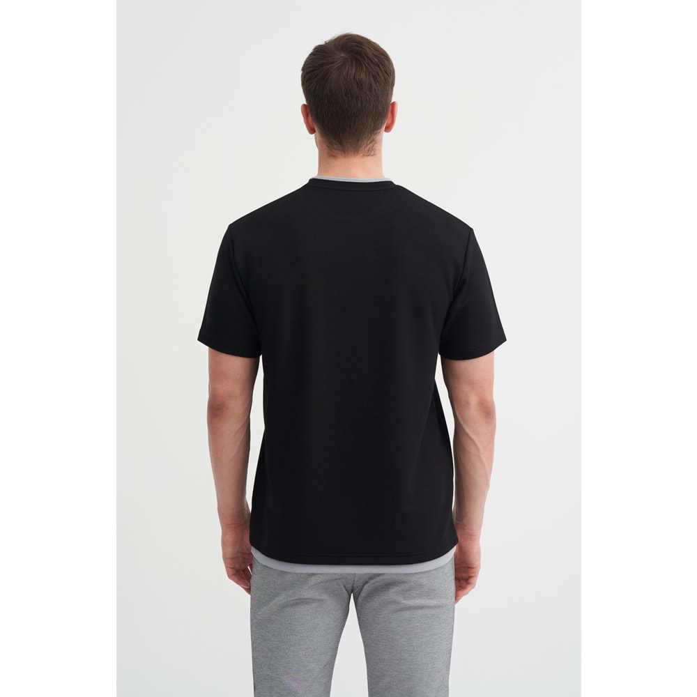 CAZ 4003 BIS YK T-SHIRT - CAZADOR - SİYAH - XL
