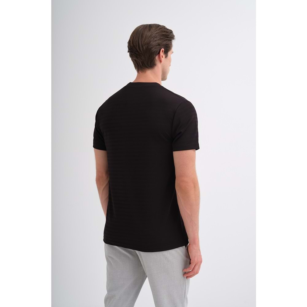 CAZ 4047 BIS YK T-SHIRT - CAZADOR - SİYAH - S