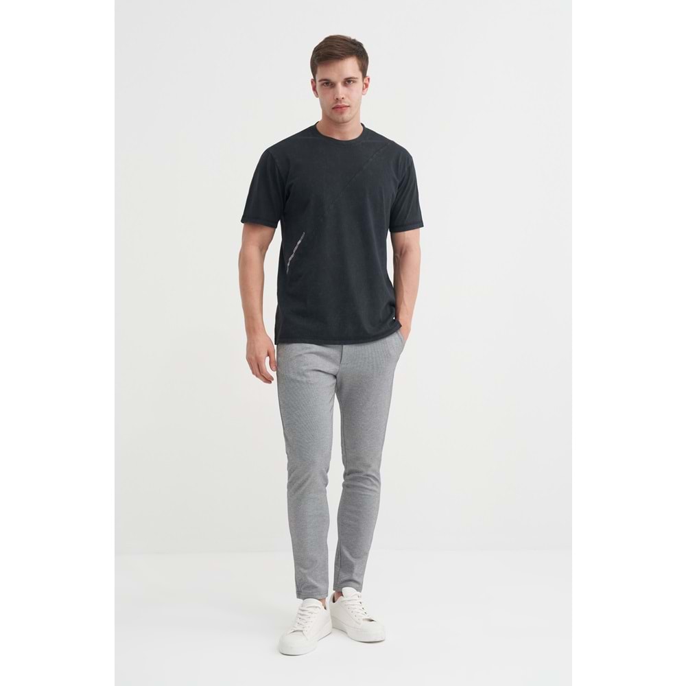CAZ 4115 BIS YK T-SHIRT - CAZADOR - SİYAH - M