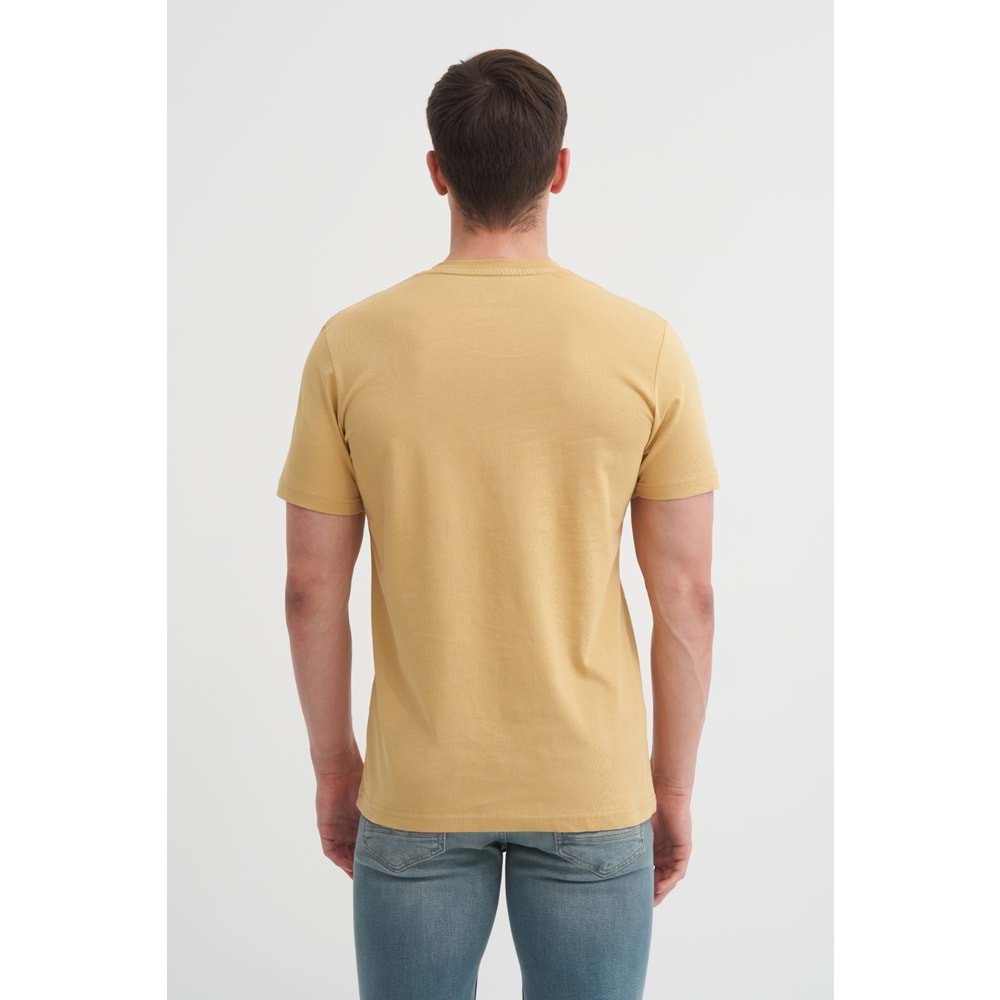 CAZ 4155 BIS YK T-SHIRT - CAZADOR - YAĞ YEŞİLİ - M