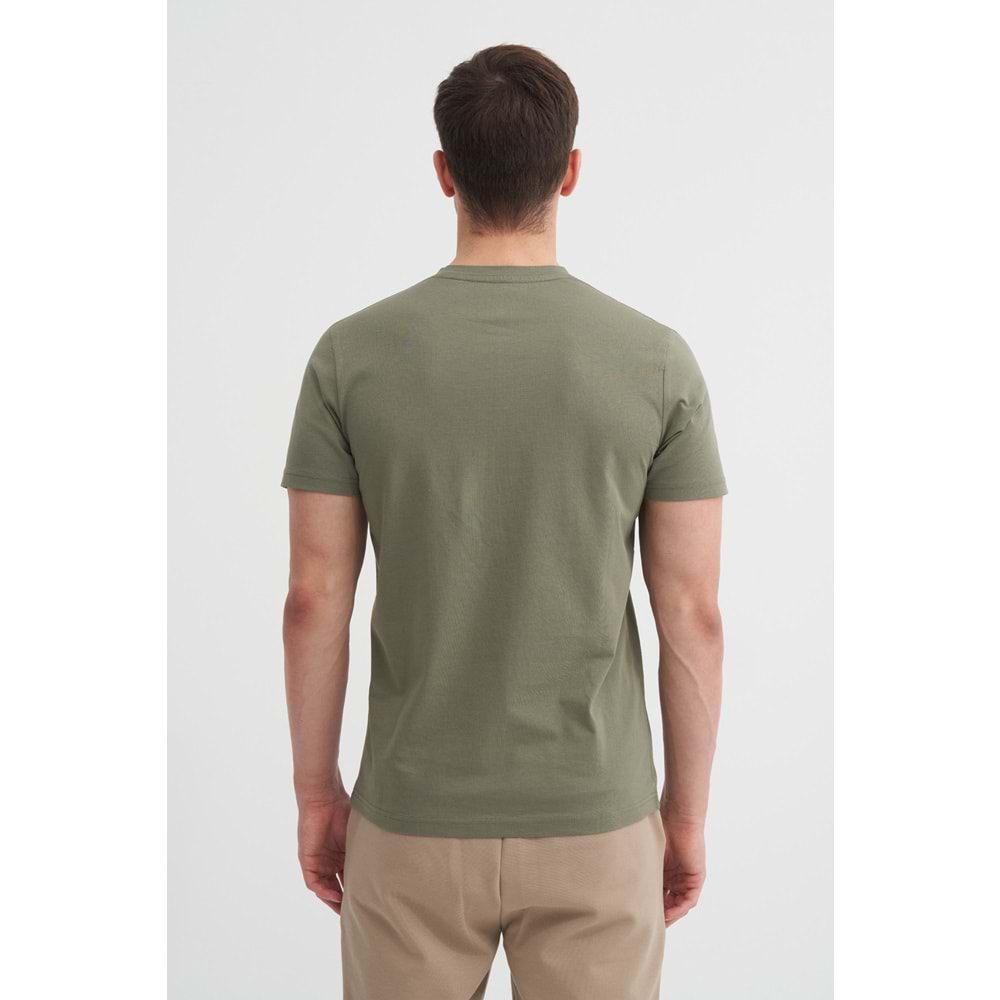 CAZ 4155 BIS YK T-SHIRT - CAZADOR - HAKİ - M
