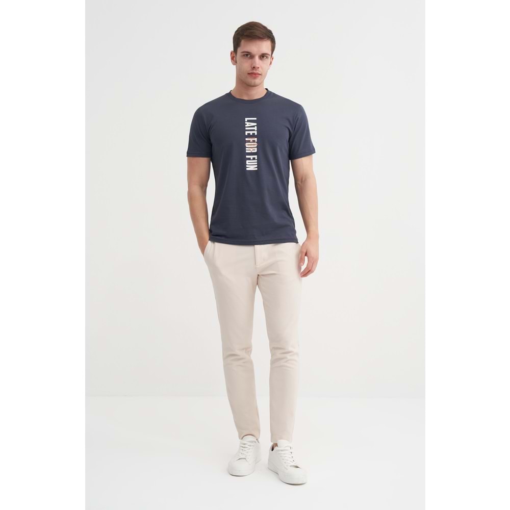 CAZ 4156 BIS YK T-SHIRT - CAZADOR - ANTRASİT - M