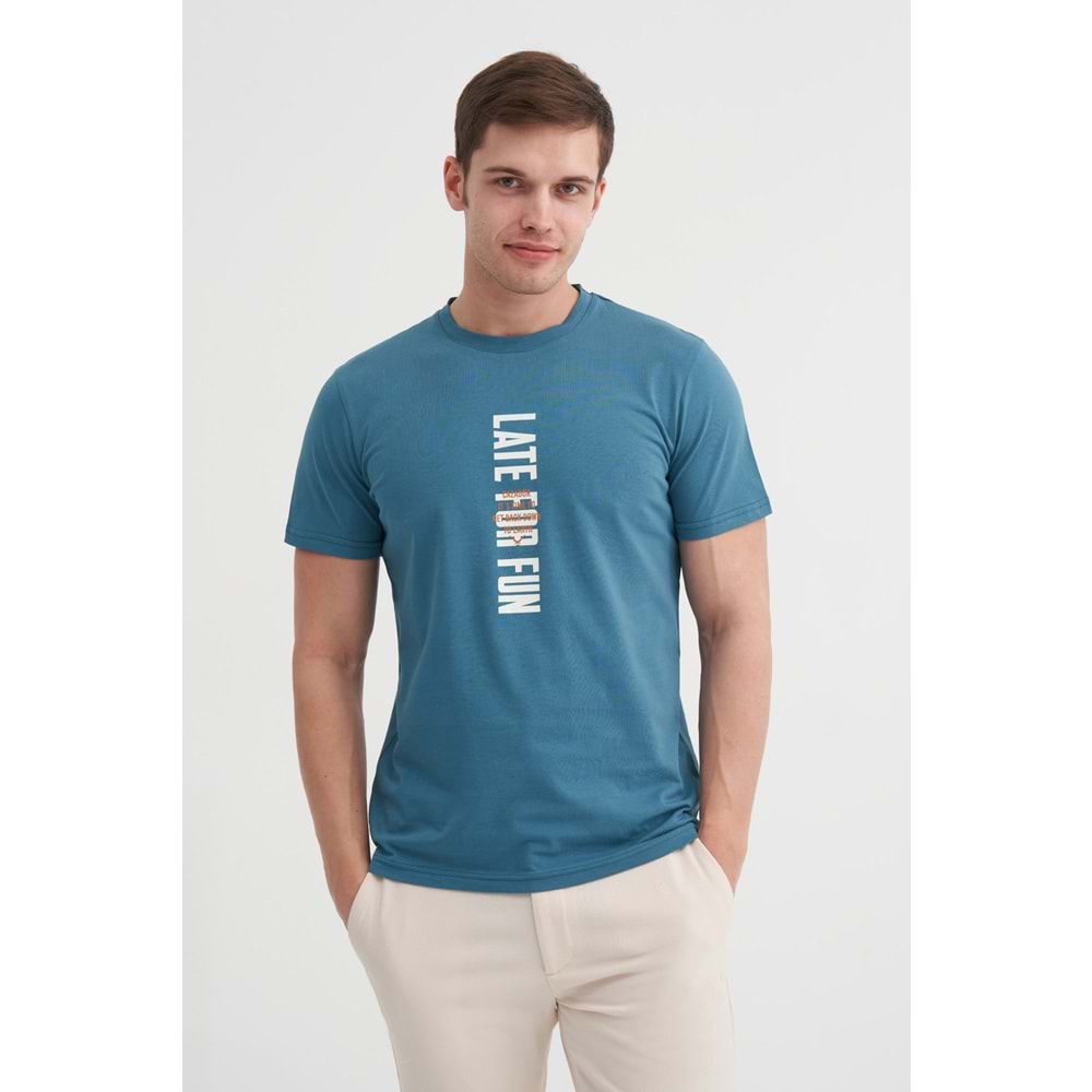 CAZ 4156 BIS YK T-SHIRT - CAZADOR - PETROL - L