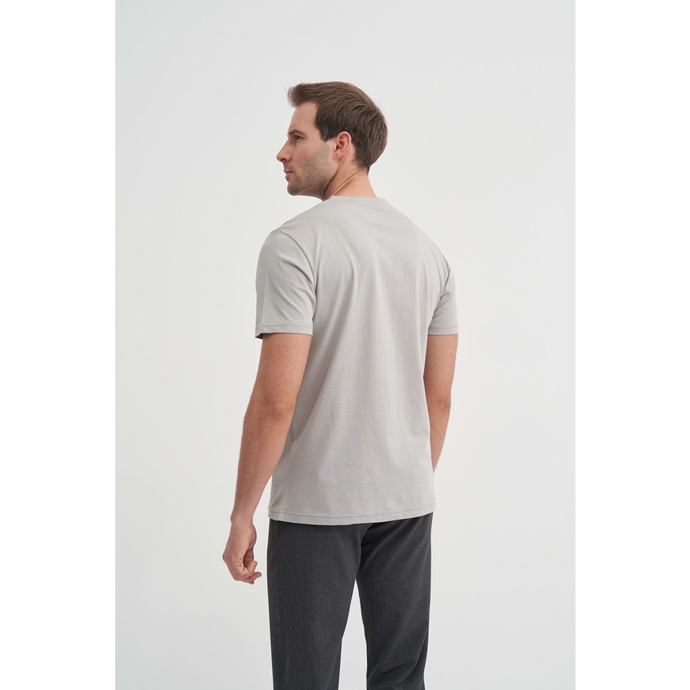 CAZ 4161 BIS YK T-SHIRT - CAZADOR - GRİ - M