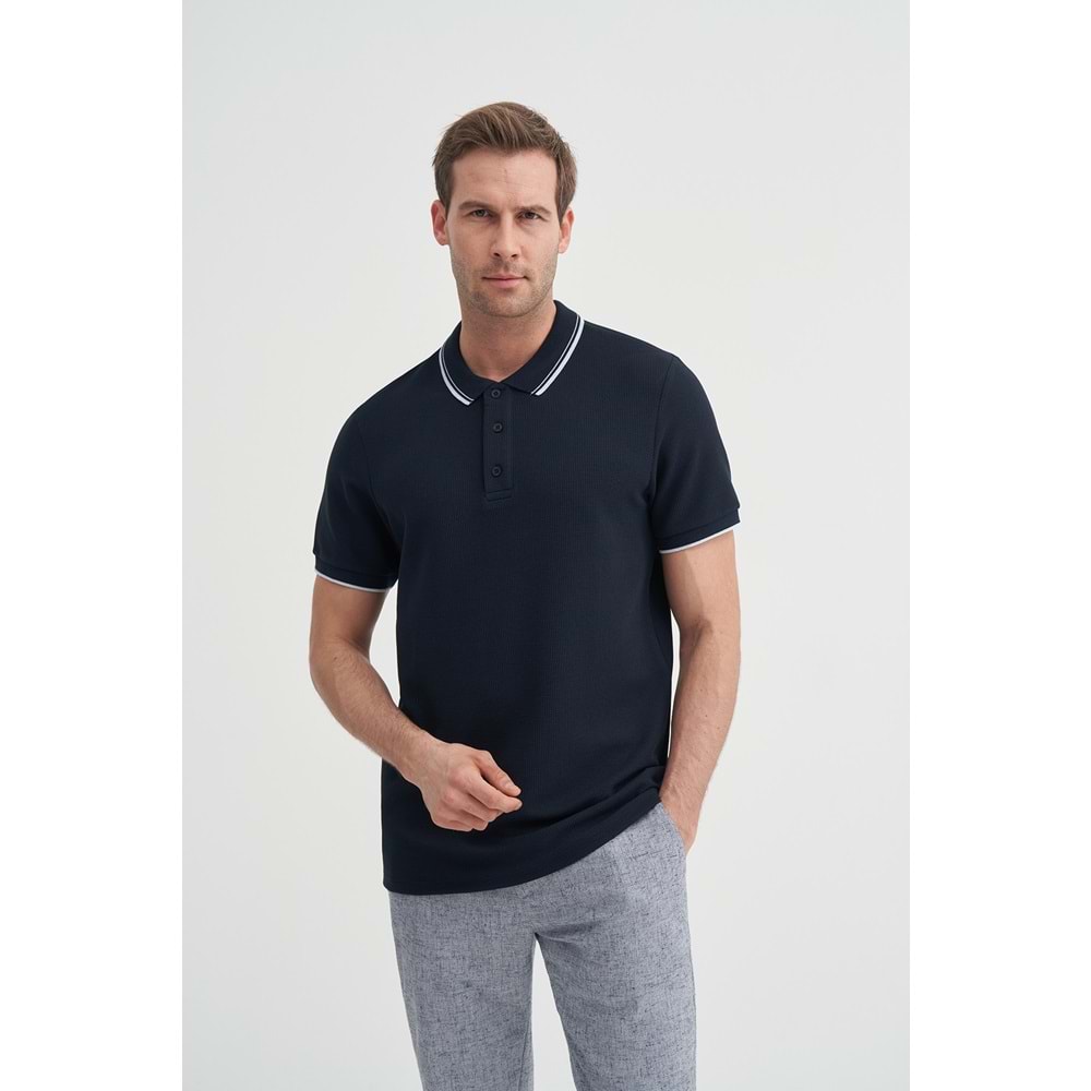 CAZ 4247 POLO T-SHIRT - CAZADOR - SİYAH - M