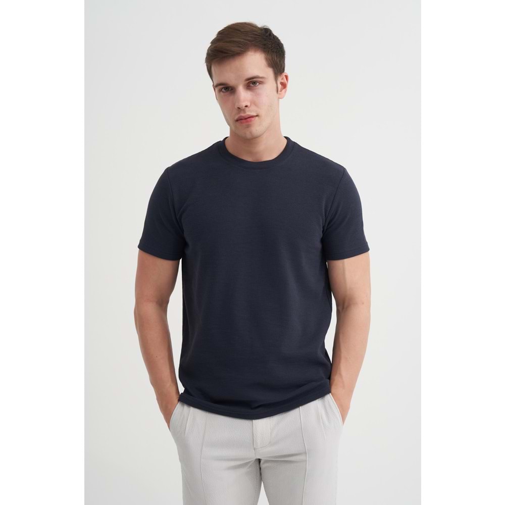 CAZ 4240 BIS YK T-SHIRT - CAZADOR - LACİVERT - XL