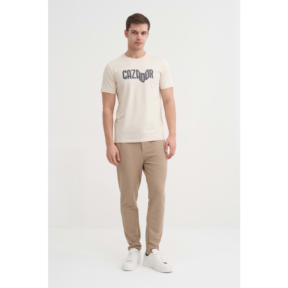 CAZ 4230 BIS YK T-SHIRT - CAZADOR - BEJ - M