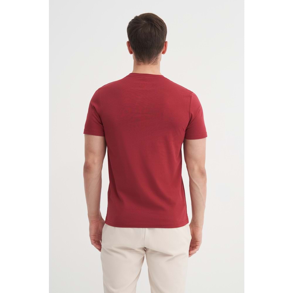 CAZ 4230 BIS YK T-SHIRT - CAZADOR - BORDO - L