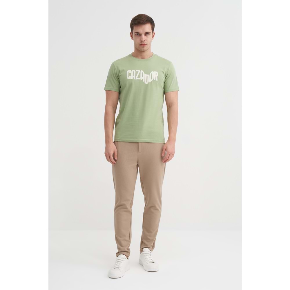 CAZ 4230 BIS YK T-SHIRT - CAZADOR - KÜF YEŞİLİ - L