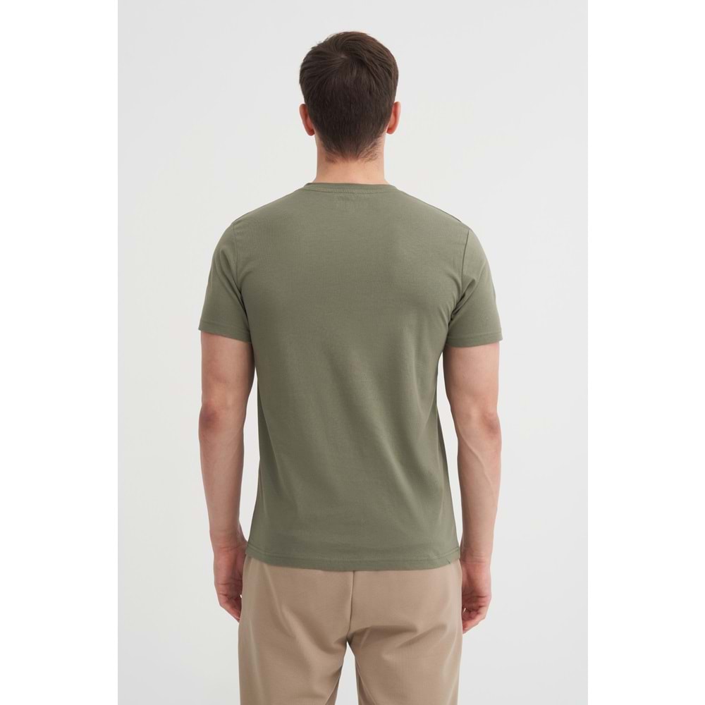 CAZ 4206 BIS YK T-SHIRT - CAZADOR - HAKİ - M