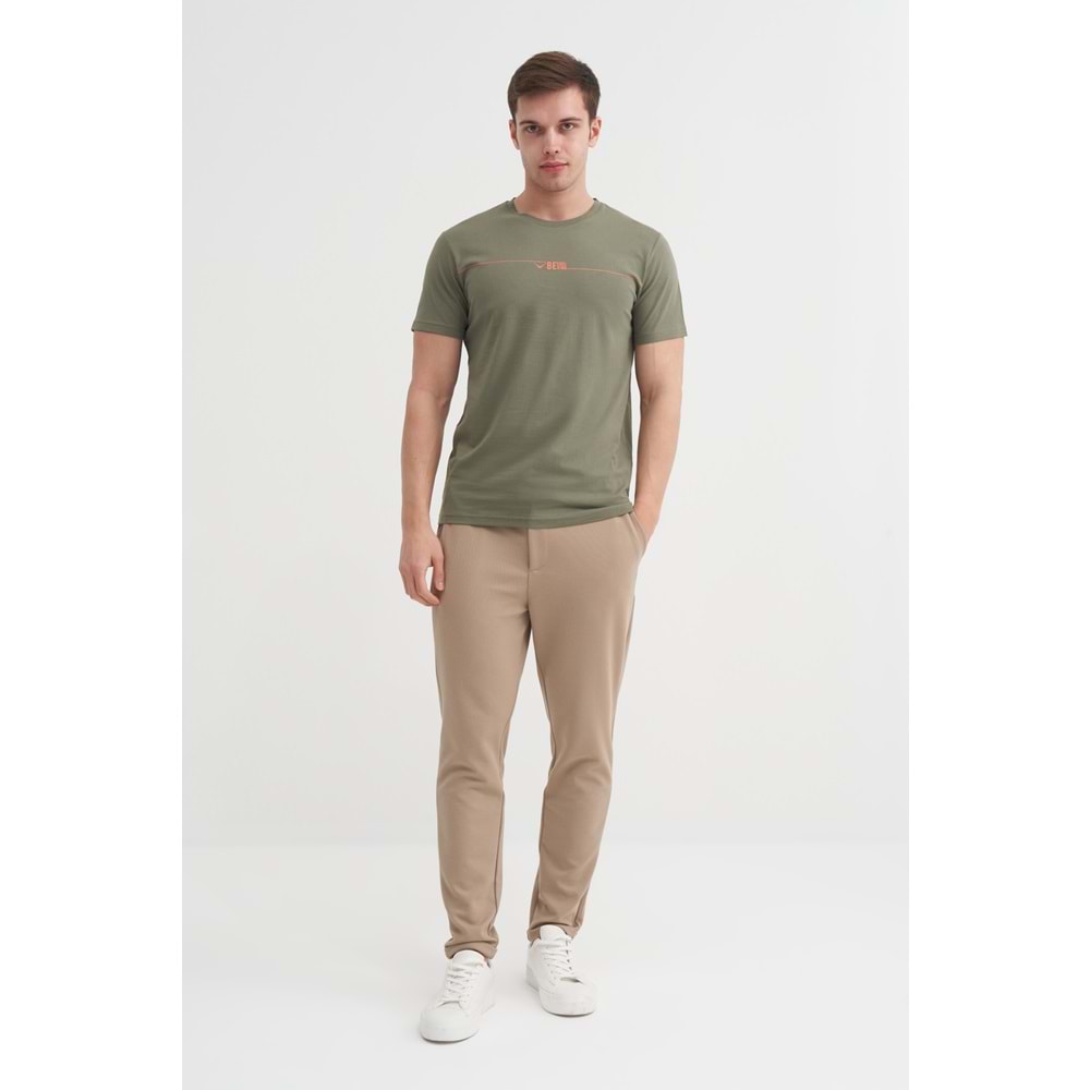 CAZ 4206 BIS YK T-SHIRT - CAZADOR - HAKİ - M