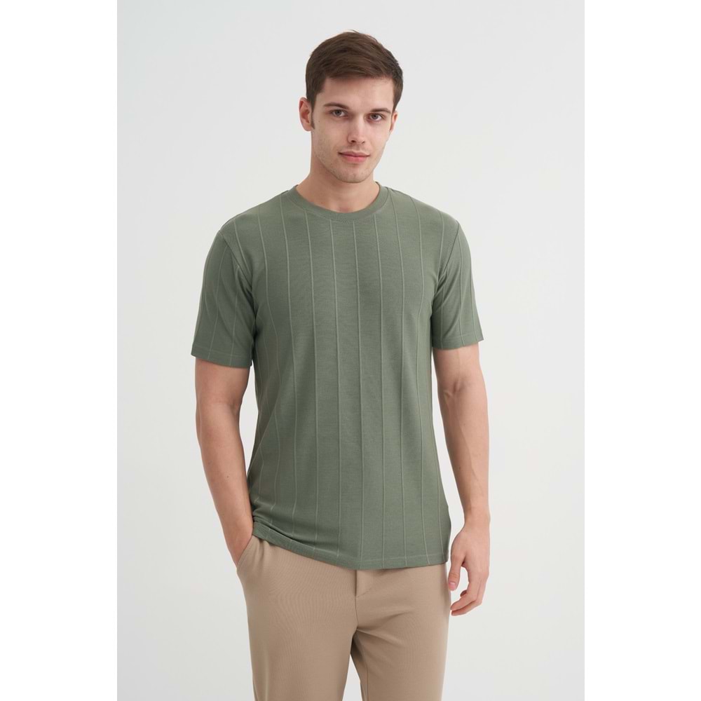 CAZ 4203 BIS YK T-SHIRT - CAZADOR - HAKİ - XL