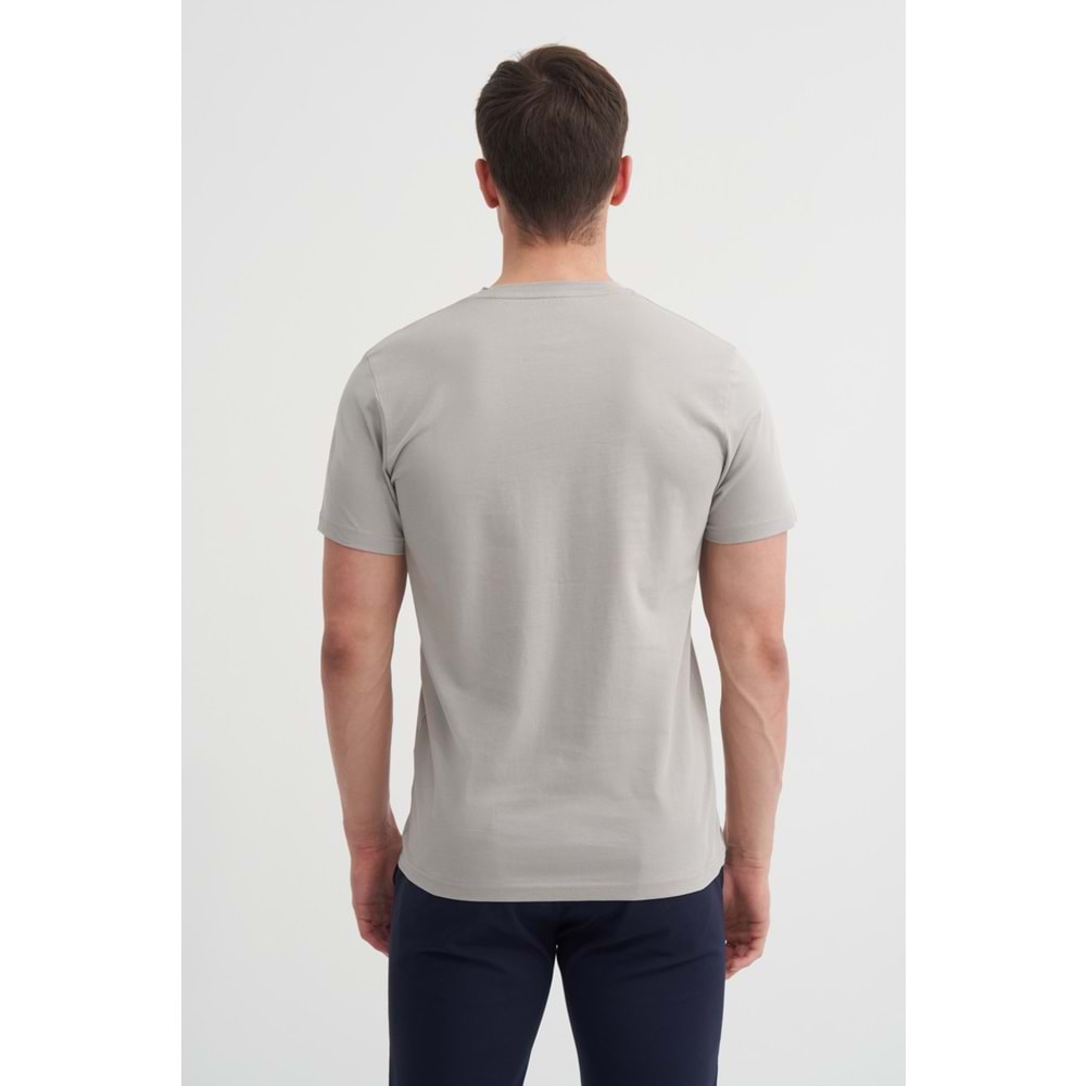 CAZ 4167 BIS YK T-SHIRT - CAZADOR - GRİ - L
