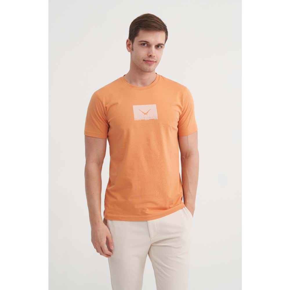 CAZ 4167 BIS YK T-SHIRT - CAZADOR - ŞEFTALİ - M