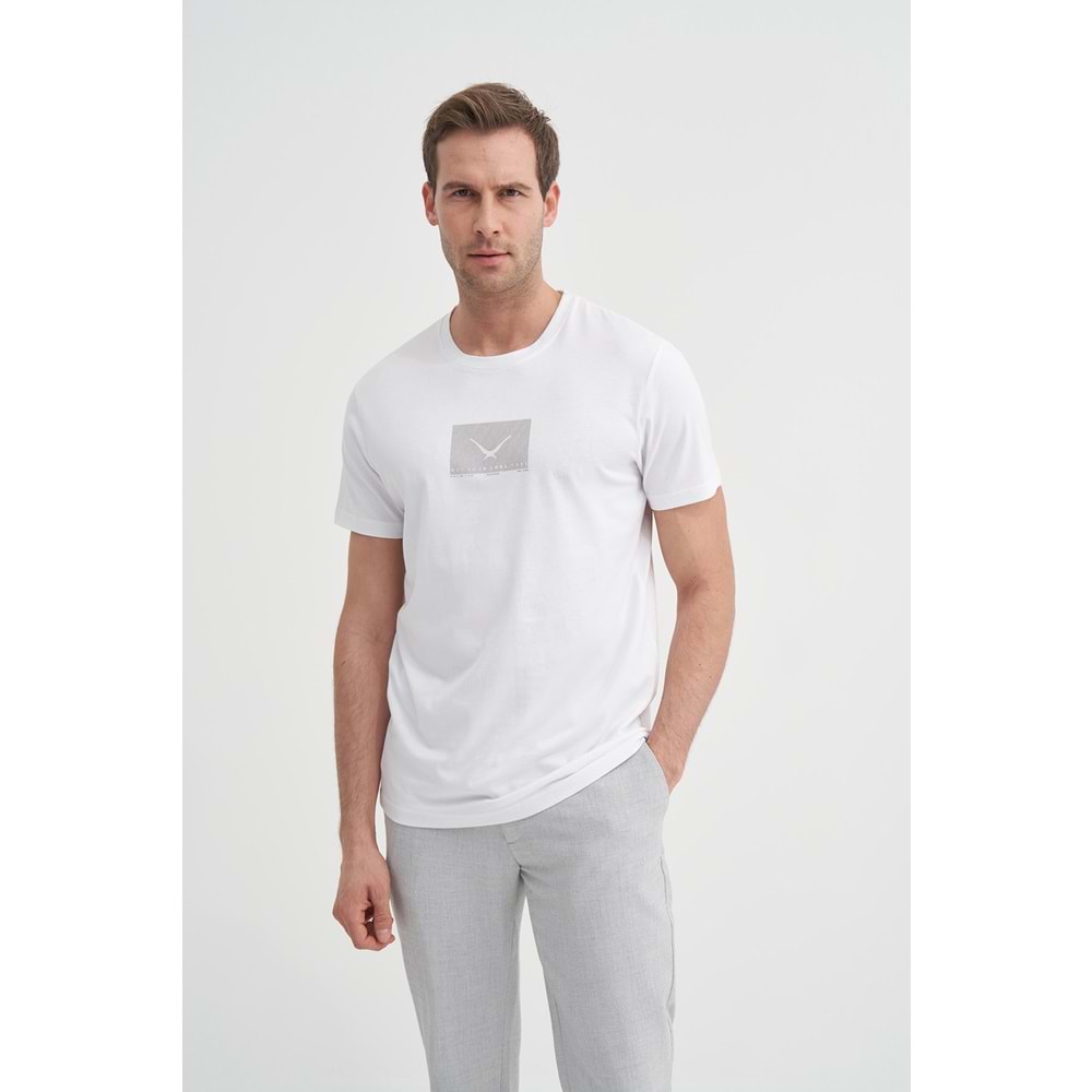 CAZ 4167 BIS YK T-SHIRT - CAZADOR - BEYAZ - XL