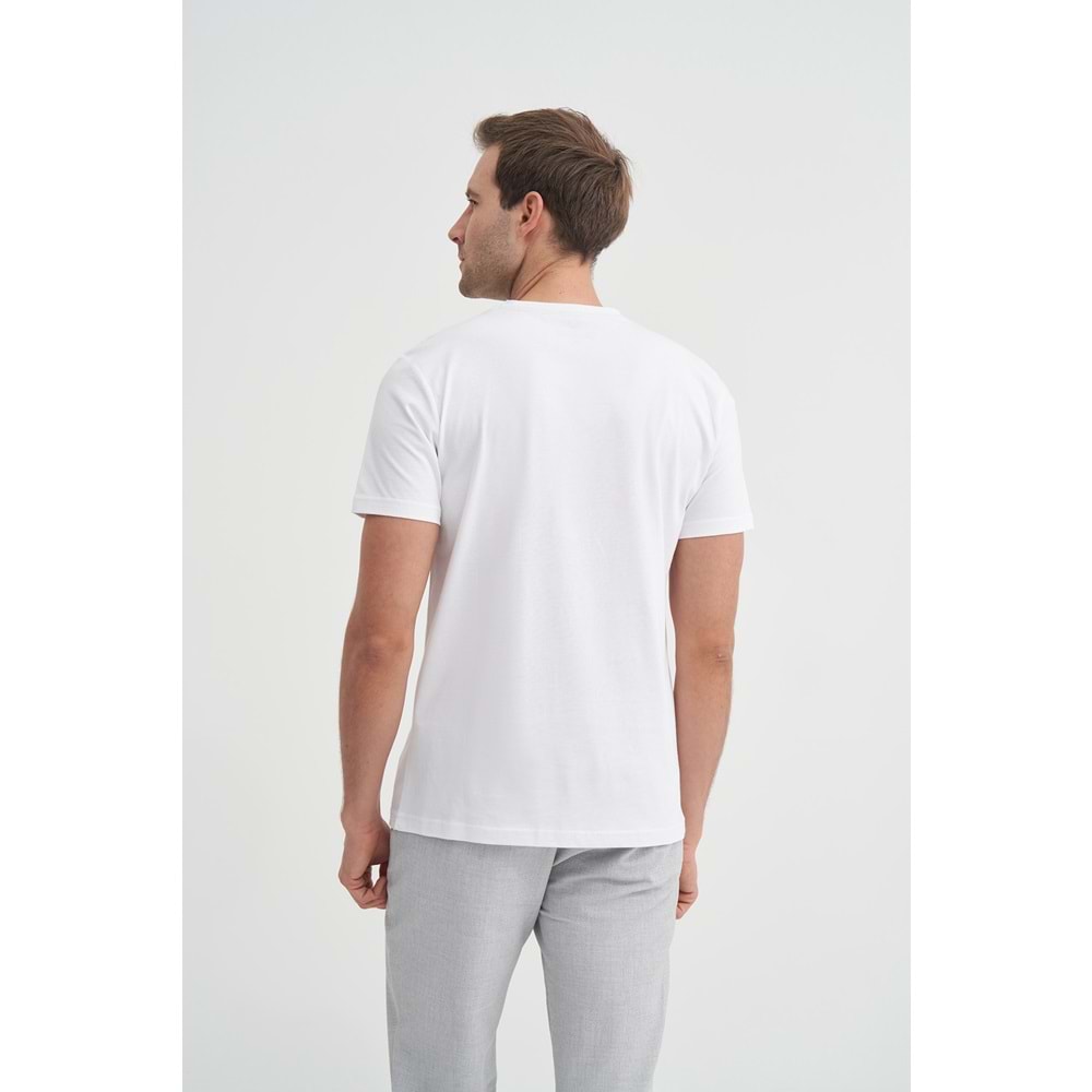 CAZ 4167 BIS YK T-SHIRT - CAZADOR - BEYAZ - XL
